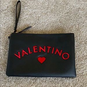 Authentic Valentino wristlet